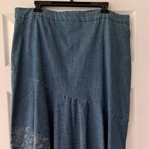 Women's Christina Denim Skirt Size 16